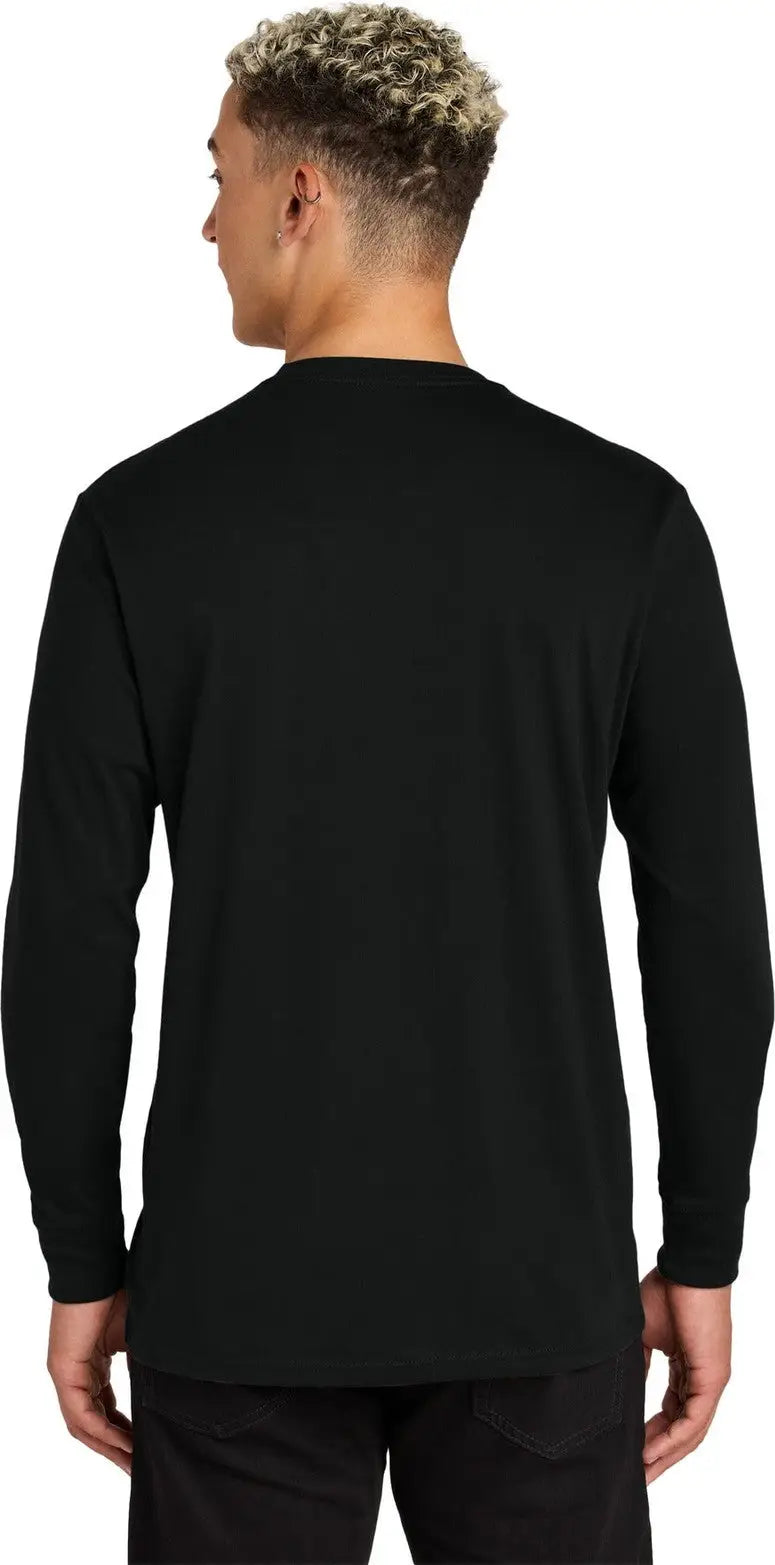 Allmade Al6104 Allmade Unisex Long Sleeve Organic Cotton Tee - Deep Black