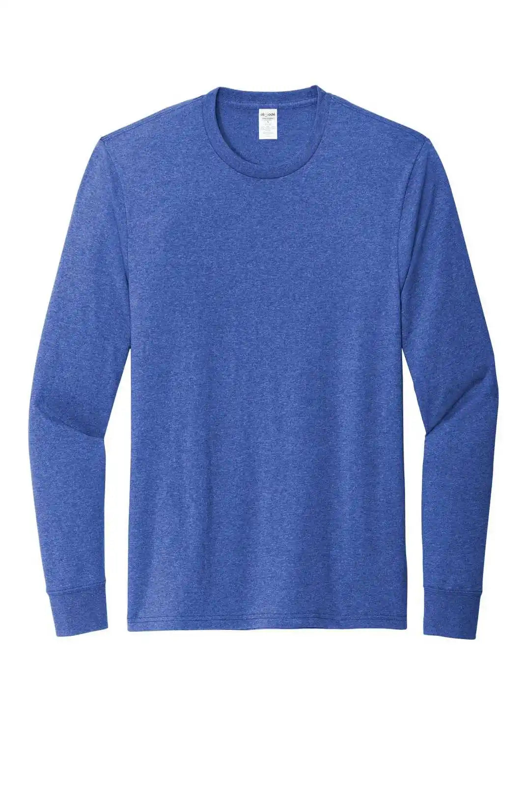 Allmade Al6204 Unisex Long Sleeve Recycled Blend Tee - Reused Royal Heather - Adult l
