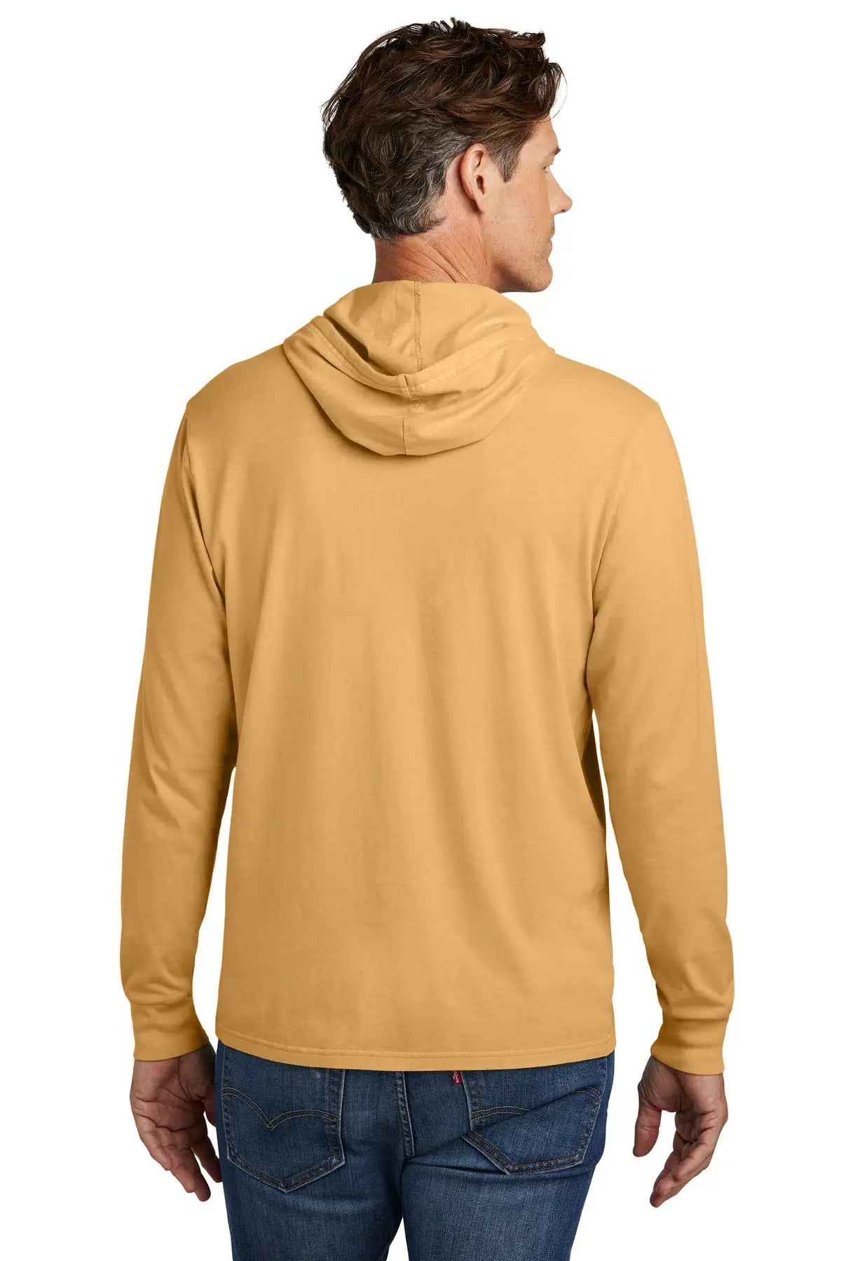 Allmade Al6305 Allmade Unisex Mineral Dye Organic Cotton Hoodie Tee - Golden Wheat