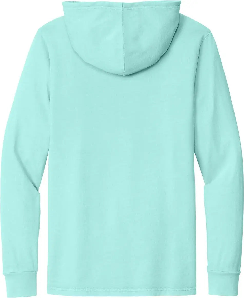 Allmade Al6305 Allmade Unisex Mineral Dye Organic Cotton Hoodie Tee - Saltwater Blue