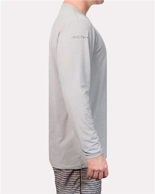Alloy Heathered Low Pro Tech Long Sleeve T-Shirt - MVLPRL8