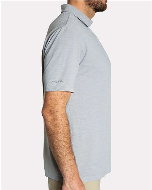 Alloy Heathered Low Pro Tech Polo - MPLPRS0