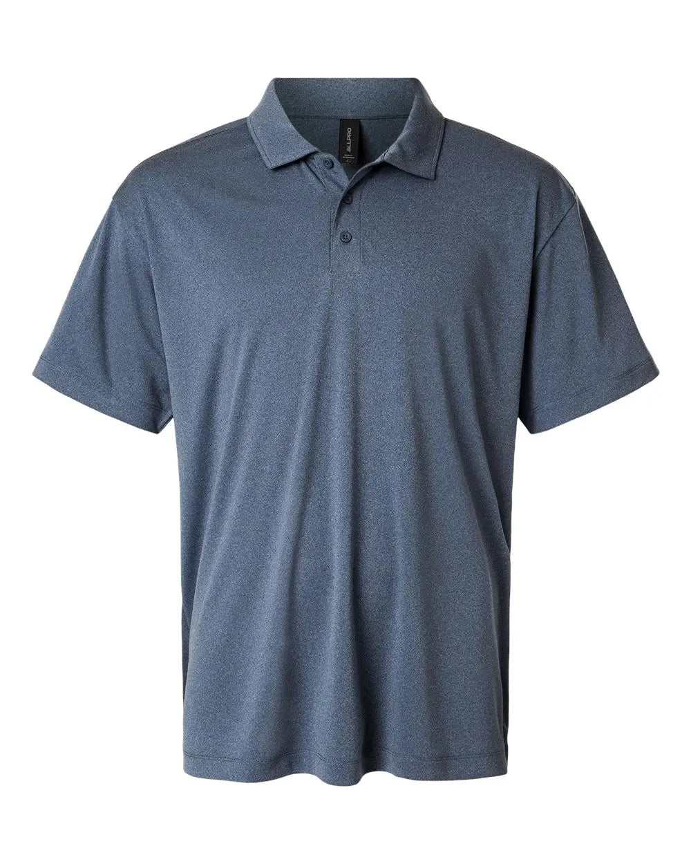 Allpro 41800 Pro-lock Performance Polo - Heather Navy - Adult Xs