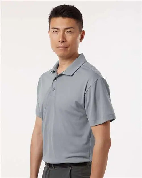 Allpro 41800 Pro-lock Performance Polo - Heather Steel