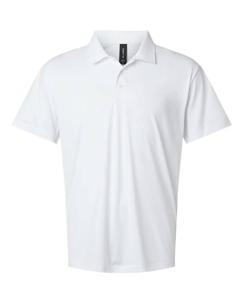 Allpro 41800 Pro-lock Performance Polo - White - Adult Xs