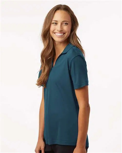 Allpro 41800l Pro-lock Women’s Performance Polo - Atlantic Blue