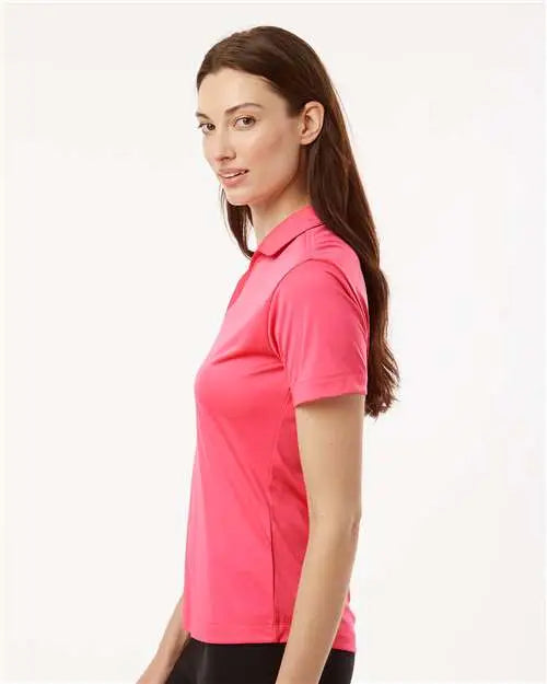 Allpro 41800l Pro-lock Women’s Performance Polo - Bright Pink