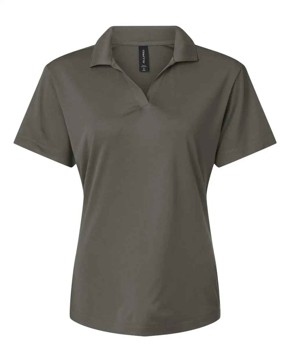 Allpro 41800l Pro-lock Women’s Performance Polo - Charcoal