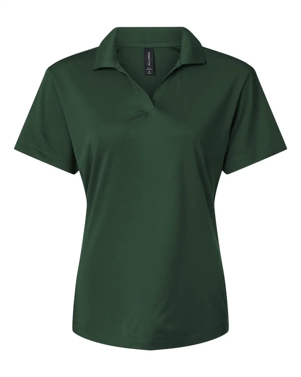 Allpro 41800l Pro-lock Women’s Performance Polo - Forest Green - Ladies s