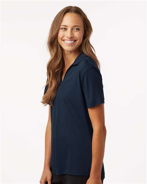 Allpro 41800l Pro-lock Women’s Performance Polo - Heather Navy