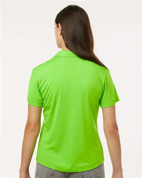 Allpro 41800l Pro-lock Women’s Performance Polo - Lime