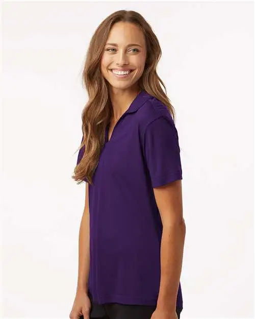 Allpro 41800l Pro-lock Women’s Performance Polo - Purple