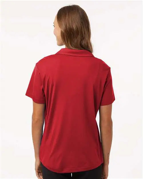 Allpro 41800l Pro-lock Women’s Performance Polo - Red