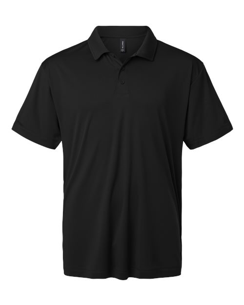 Allpro 41800t Men’s Tall Pro-lock Performance Polo - Black