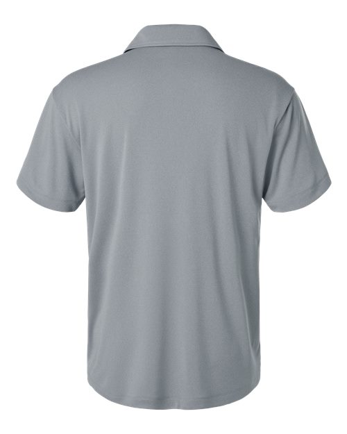 Allpro 41800t Men’s Tall Pro-lock Performance Polo - Heather Steel