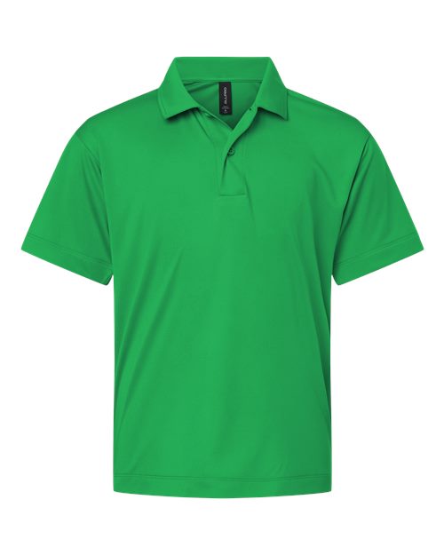 Allpro 41800y Pro-lock Youth Performance Polo - Kelly Green