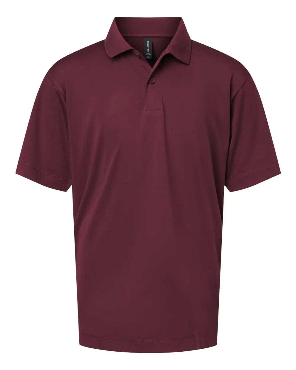 Allpro 41800y Pro-lock Youth Performance Polo - Maroon - Xs