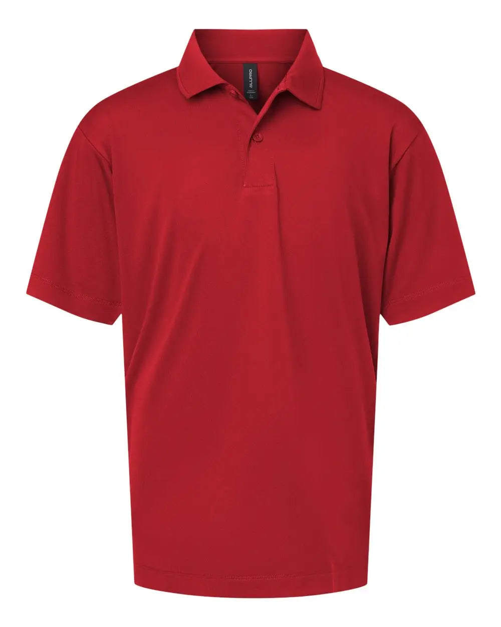 Allpro 41800y Pro-lock Youth Performance Polo - Red - Xs