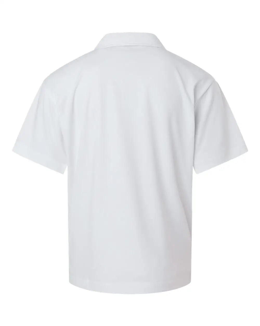 Allpro 41800y Pro-lock Youth Performance Polo - White