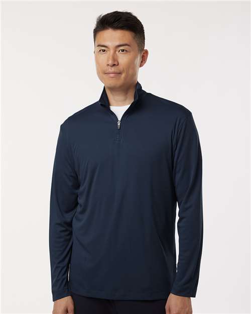 Allpro 41870 Pro-lock Performance Quarter-zip Pullover - Atlantic Blue