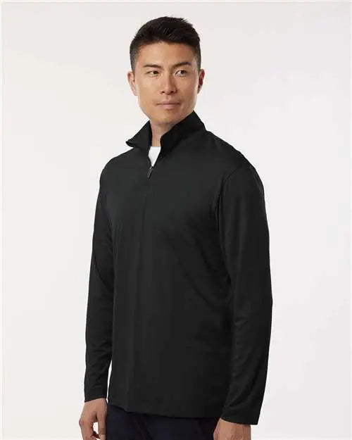 Allpro 41870 Pro-lock Performance Quarter-zip Pullover - Black