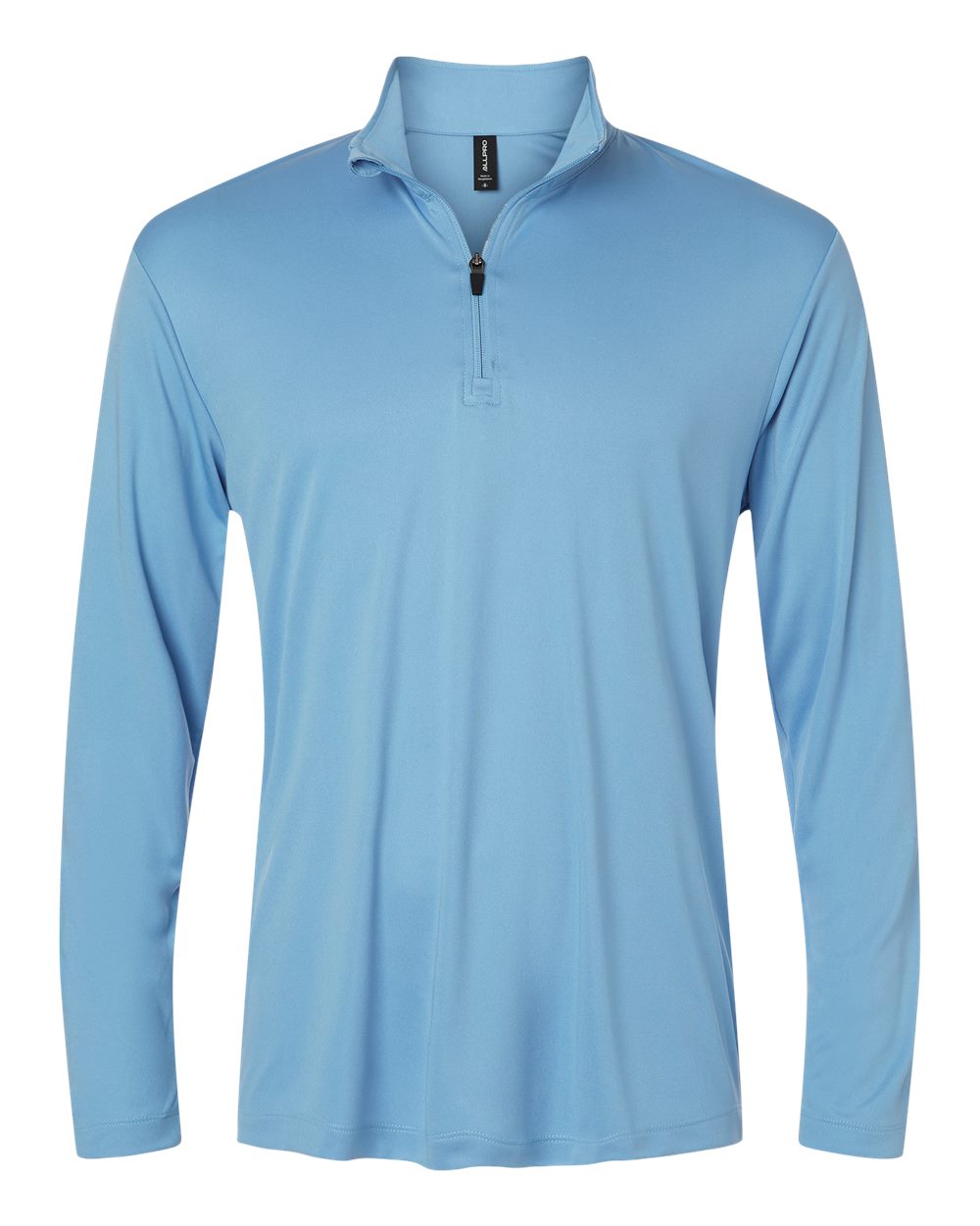 Allpro 41870 Pro-lock Performance Quarter-zip Pullover - Carolina Blue