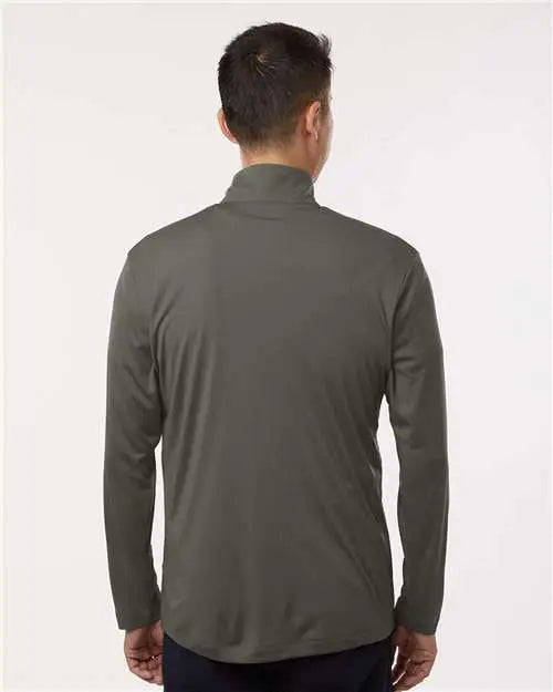 Allpro 41870 Pro-lock Performance Quarter-zip Pullover - Charcoal