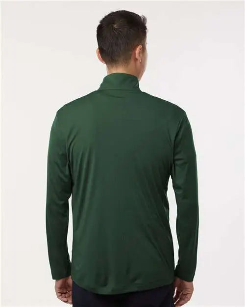 Allpro 41870 Pro-lock Performance Quarter-zip Pullover - Forest Green