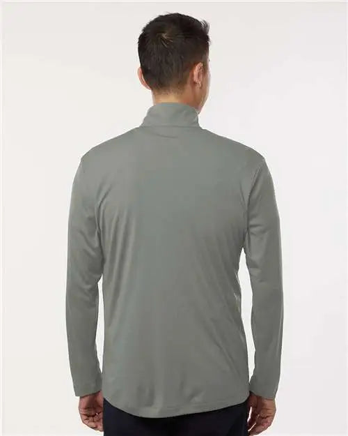 Allpro 41870 Pro-lock Performance Quarter-zip Pullover - Graystone