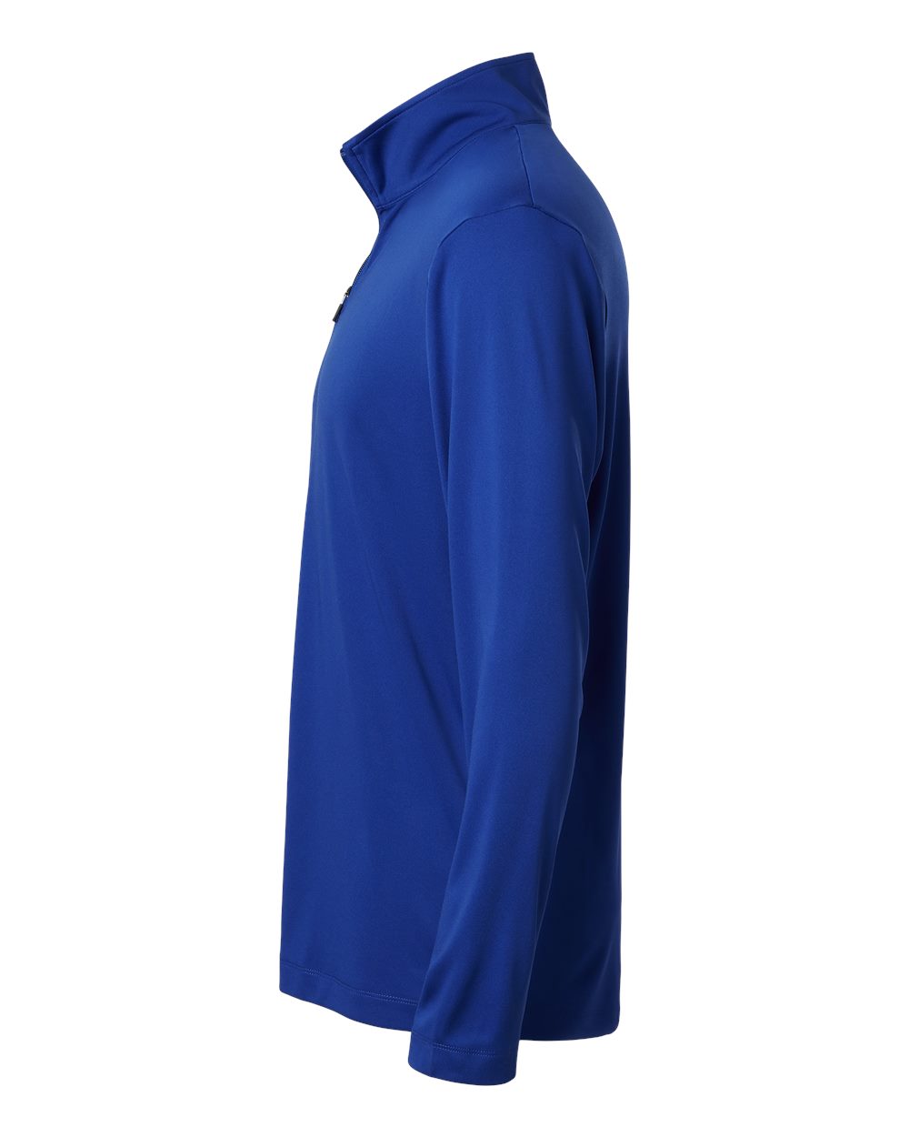 Allpro 41870 Pro-lock Performance Quarter-zip Pullover - Heather Royal