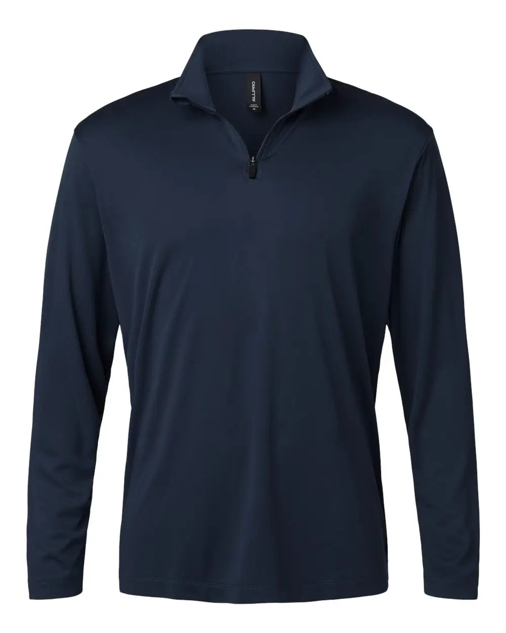 Allpro 41870 Pro-lock Performance Quarter-zip Pullover - Navy - Adult Xs
