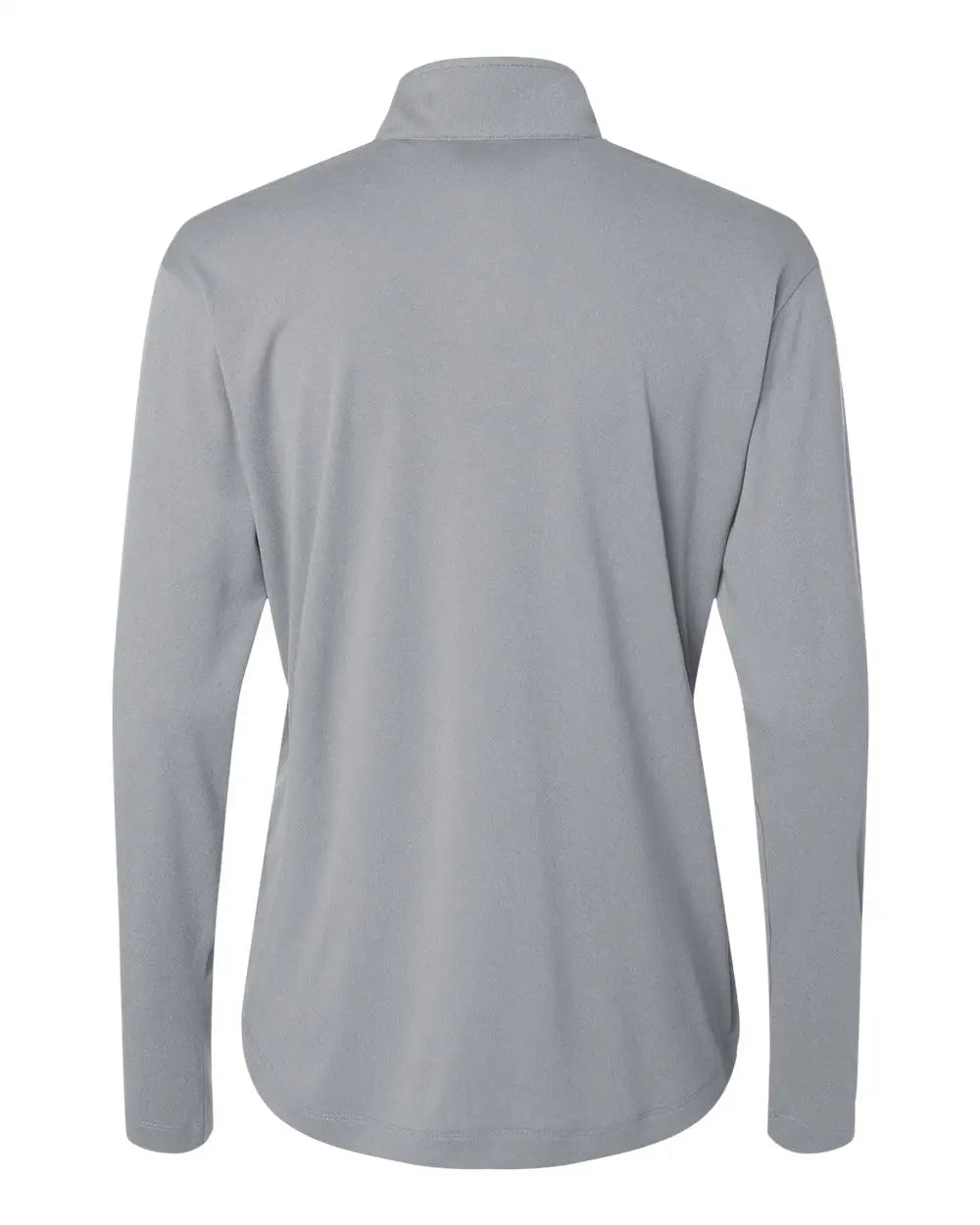 Allpro 41870l Pro-lock Women’s Performance Quarter-zip Pullover - Heather Steel