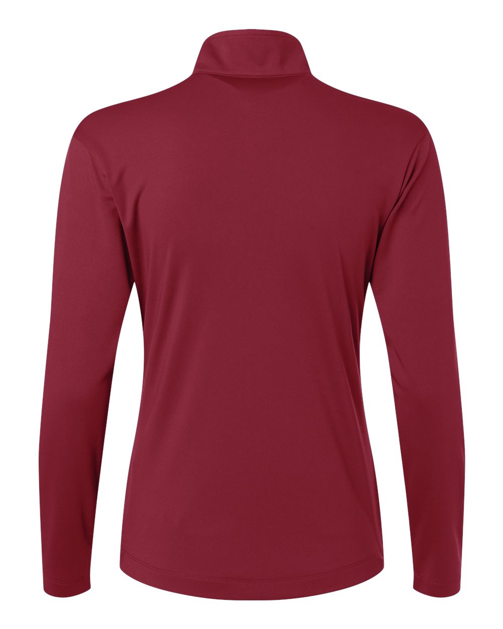 Allpro 41870l Pro-lock Women’s Performance Quarter-zip Pullover - Cardinal
