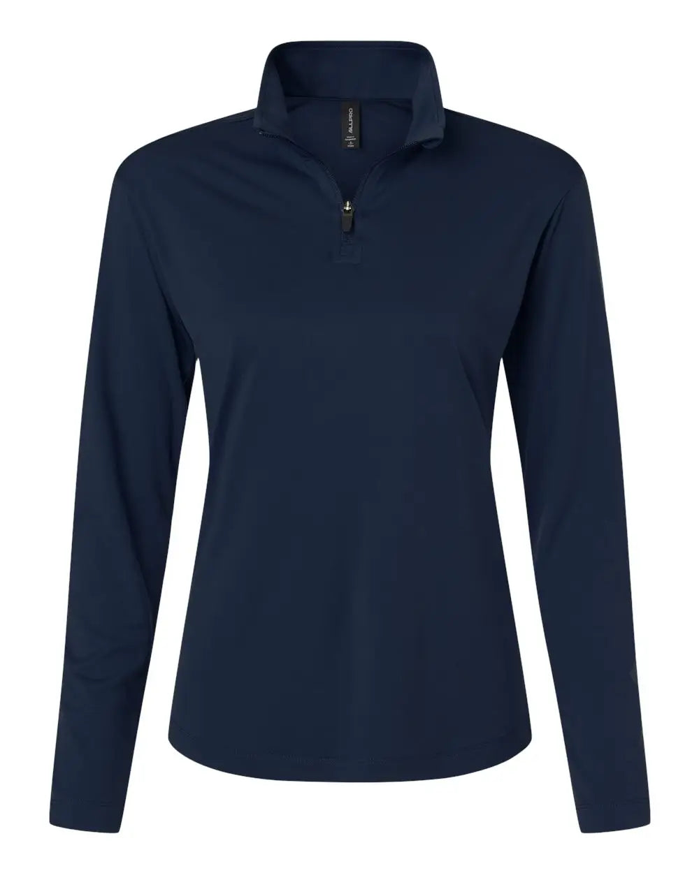 Allpro 41870l Pro-lock Women’s Performance Quarter-zip Pullover - Navy - Ladies s