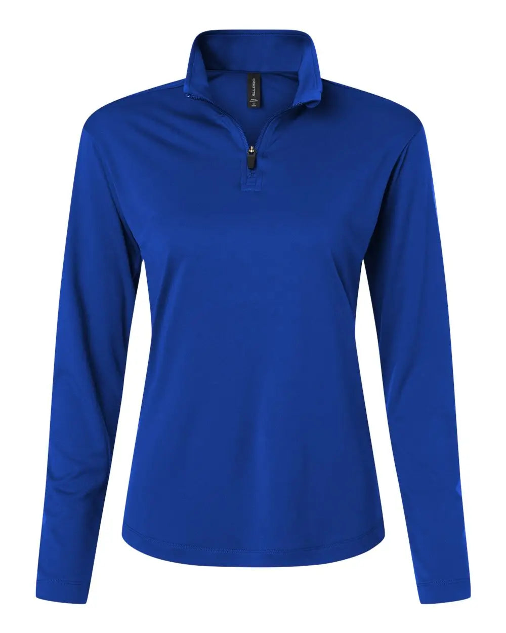 Allpro 41870l Pro-lock Women’s Performance Quarter-zip Pullover - Royal - Ladies s