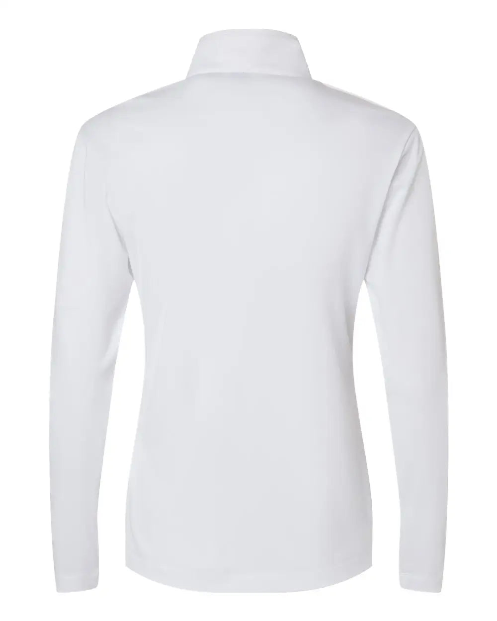 Allpro 41870l Pro-lock Women’s Performance Quarter-zip Pullover - White
