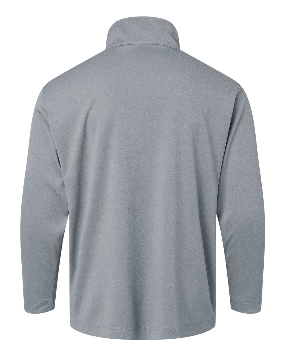 Allpro 41870y Pro-lock Youth Performance Quarter-zip Pullover - Heather Steel