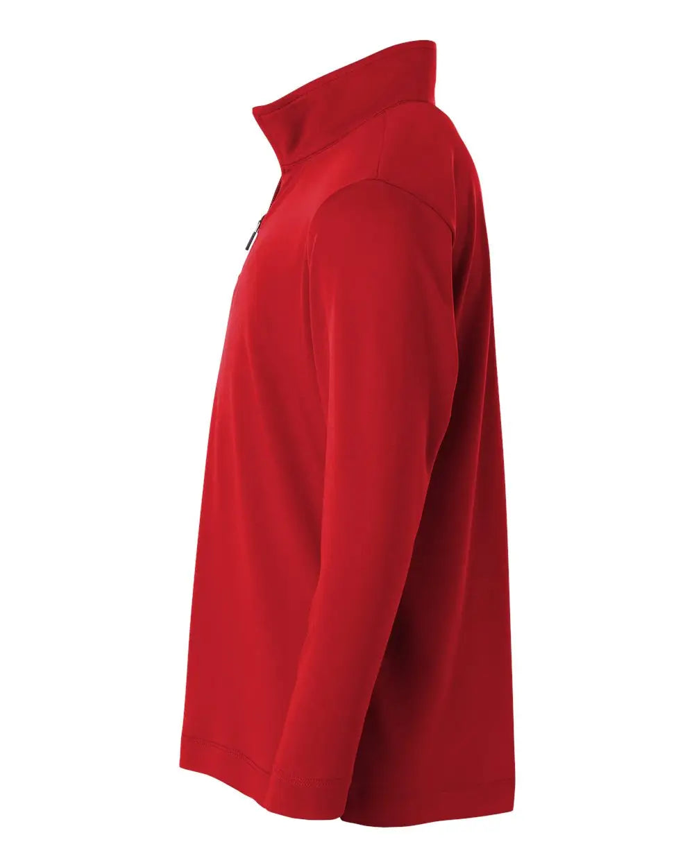 Allpro 41870y Pro-lock Youth Performance Quarter-zip Pullover - Red