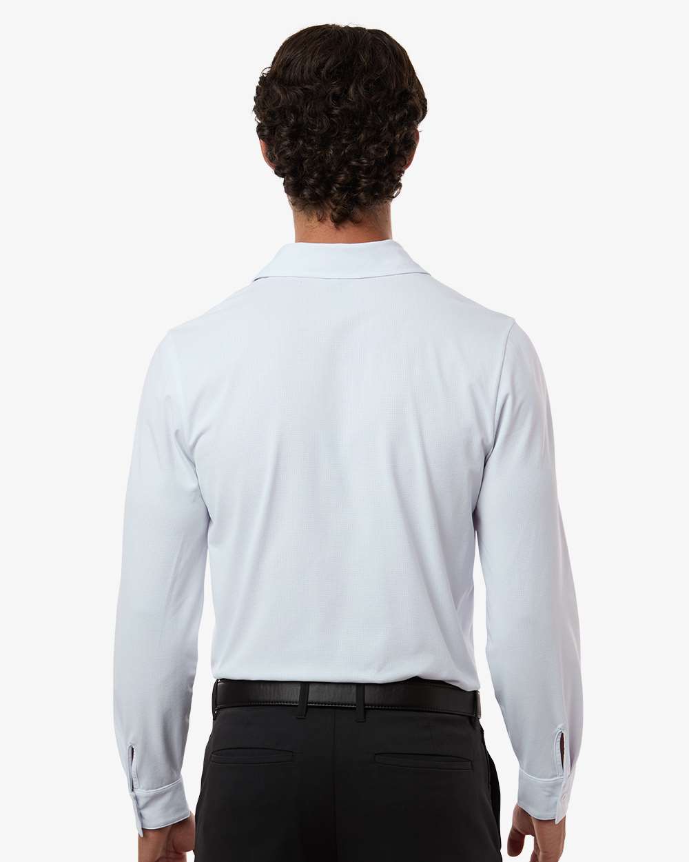 Allpro 41spls Men’s Pro-flex Sorona® Button Down Shirt - White