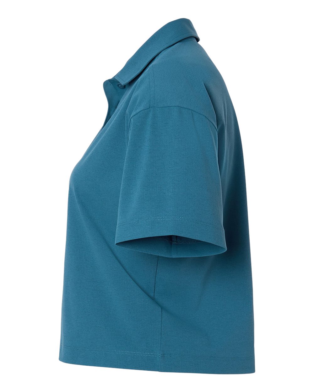 Allpro 41spml Women’s Pro-flex Sorona Boxy Polo - Pacific Blue