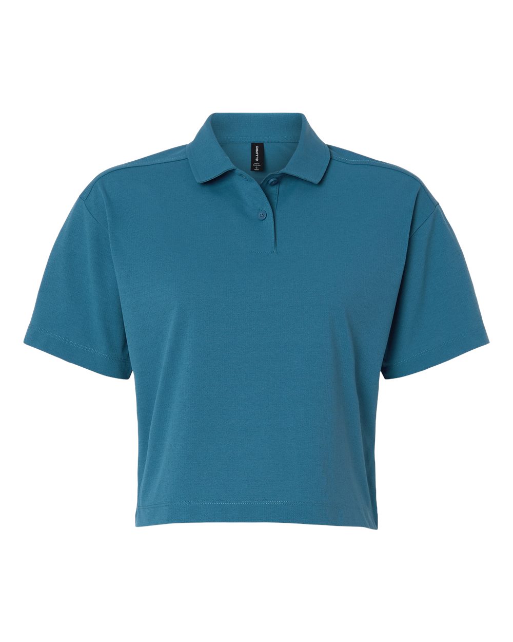 Allpro 41spml Women’s Pro-flex Sorona Boxy Polo - Pacific Blue
