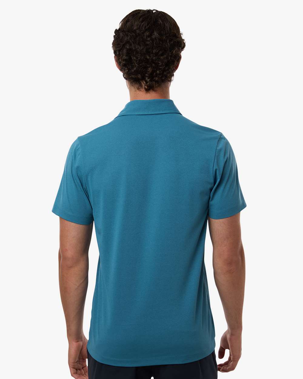 Allpro 41spss Men’s Pro-flex Sorona Button Down Short Sleeve Shirt - Pacific Blue