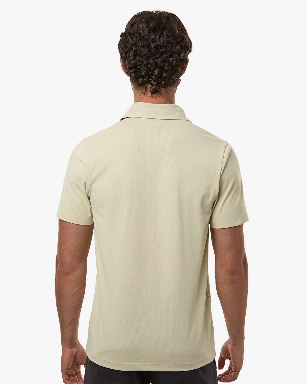 Allpro 41spss Men’s Pro-flex Sorona® Button Down Short Sleeve Shirt - Sand