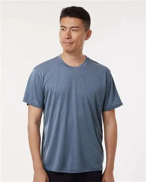 Allpro 48000 Pro-lock Performance T-shirt - Heather Navy