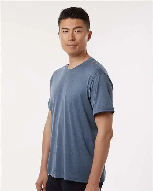 Allpro 48000 Pro-lock Performance T-shirt - Heather Navy