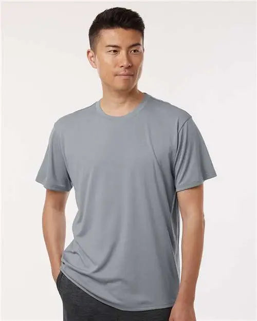 Allpro 48000 Pro-lock Performance T-shirt - Heather Steel