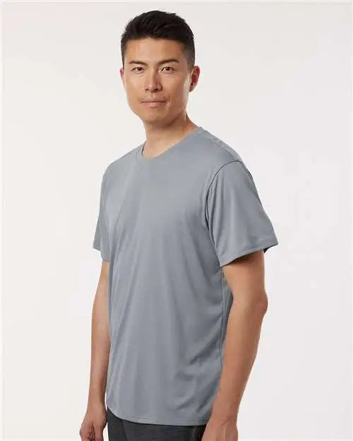 Allpro 48000 Pro-lock Performance T-shirt - Heather Steel