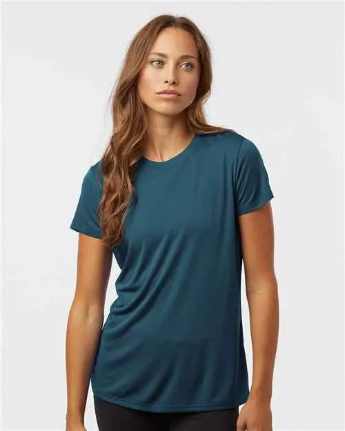 Allpro 48000l Pro-lock Women’s Performance T-shirt - Atlantic Blue