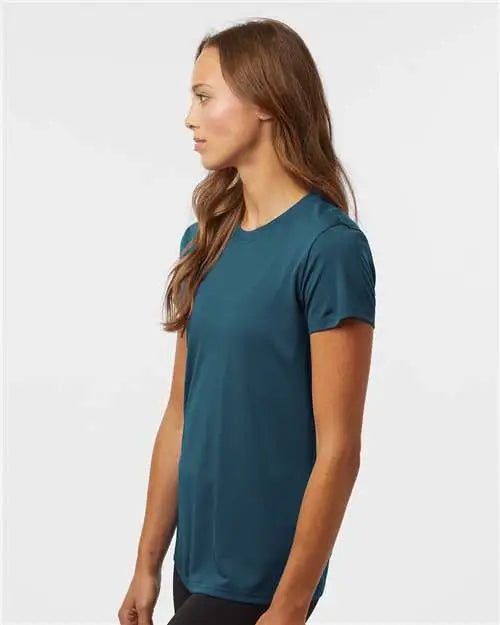 Allpro 48000l Pro-lock Women’s Performance T-shirt - Atlantic Blue
