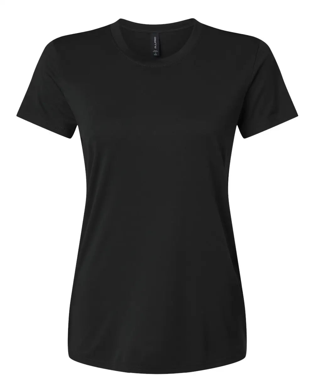 Allpro 48000l Pro-lock Women’s Performance T-shirt - Black - Ladies s
